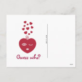 ラブバグバレンタイン葉書© 2012 M.マーツ シーズンポストカード (裏面)