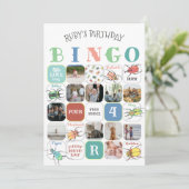 ラブバグパーティービンゴゲームカード(バージョン1) 招待状 (スタンド正面)