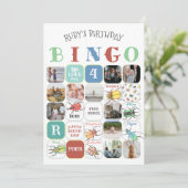 ラブバグパーティービンゴゲームカード(バージョン3) 招待状 (スタンド正面)