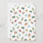 ラブバグパーティービンゴゲームカード(バージョン3) 招待状 (裏面)