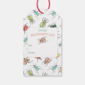 ラブバグビートル鉱山バレンタインデー ギフトタグ (裏面)