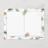 ラブバグビートル鉱山バレンタイン ポストカード (裏面)