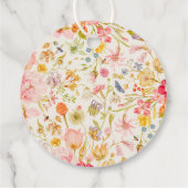 ラブバグヴィンテージワイルドフラワーベビーシャワー フェイバータグ (裏面)