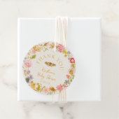 ラブバグヴィンテージワイルドフラワーベビーシャワー フェイバータグ (インサイチュ)