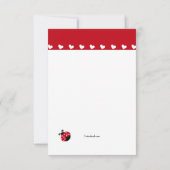 ラブバグ招待状 招待状 (裏面)