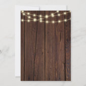 ラブバグ素朴ベビーシャワー 招待状 (裏面)