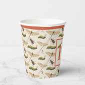 ラブバグ虫名前をカスタムする1st誕生日 紙コップ (右)