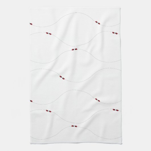 ラブバグ キッチンタオル (縦)