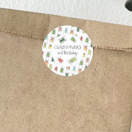 ラブバグ ビートル キッズ誕生日 ラウンドシール