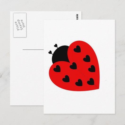 ラブバグ ポストカード (正面/裏面)