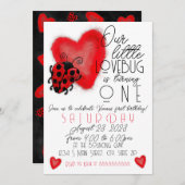 ラブバグ 招待状 (正面/裏面)