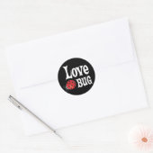 ラブバグ – Ladybug ラウンドシール (封筒)