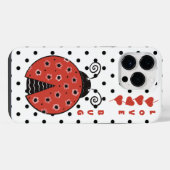 ラブバグLadybugタフな電話ケース iPhoneケース (裏面横)