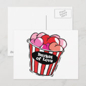 ラブバケツpng ポストカード (正面/裏面)