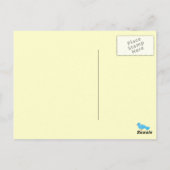 ラブバサンキューリズノートはがき ポストカード (裏面)