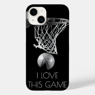 ラブバスケットボールゲームブラック&ホワイト Case-Mate iPhone 14ケース