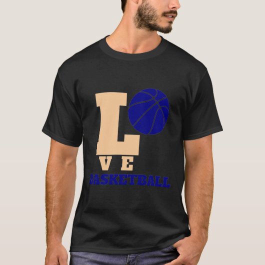 ラブバスケットボール1 Tシャツ (正面)