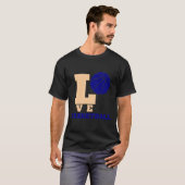 ラブバスケットボール1 Tシャツ (正面フル)