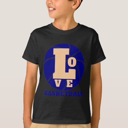 ラブバスケットボール3 Tシャツ (正面)