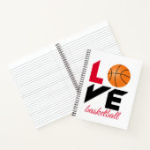 ラブバスケットボール ノートブック (内部)