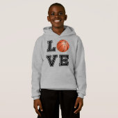 ラブバスケットボール – 黒い文字  (正面フル)