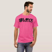 ラブバスケットボール Tシャツ (正面フル)