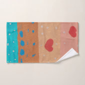 ラブバスタオオルセットの種子 バスタオルセット (ハンドタオル)