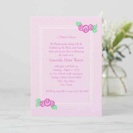 ラブバズ/ピンク 招待状 (スタンド正面)