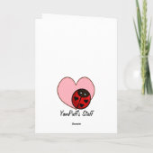 ラブバニーバレンタインカード シーズンカード (裏面)