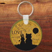 ラブバニー キーホルダー (正面)