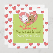 ラブバニー シーズンカード (正面/裏面)