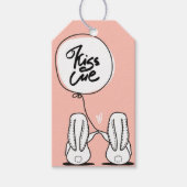 ラブバニー | バレンタインギフトタグ ギフトタグ (正面)