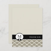 ラブバパーソナライズされたリサンキューカード(両面) サンキューカード (正面/裏面)