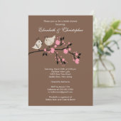 ラブバモダンーズカップルブライダルシャワー招待 招待状 (スタンド正面)