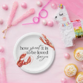 ラブバヨクロフィッシュ ペーパープレート (パーティー)