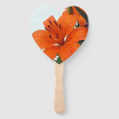 ラブバラとリリーハートホワイトアセンブルハンドファン ハンドファン (裏面)