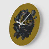 ラブバラウォールクロック ラージ壁時計 (傾斜)