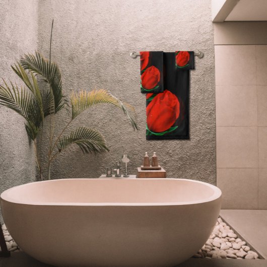 ラブバラバスルーム バスタオルセット