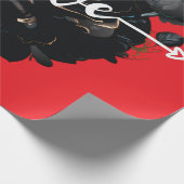 ラブバララッピング紙 ラッピングペーパー (角)