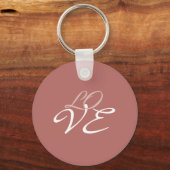 ラブバラ金ゴールドカラードラシックスクリプト キーホルダー (裏面)