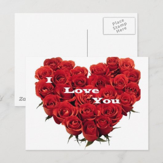 ラブバラ。 ポストカード (正面/裏面)