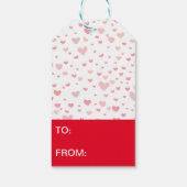 ラブバルーンのバレンタインデートトールギフトラベル ギフトタグ (裏面)