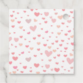 ラブバルーンバレンタインデギフトラベル フェイバータグ (裏面)