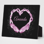 ラブバレエパーソナライズされた(Love Ballet) フォトプラーク (側面)