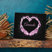 ラブバレエパーソナライズされた(Love Ballet) フォトプラーク (側面)