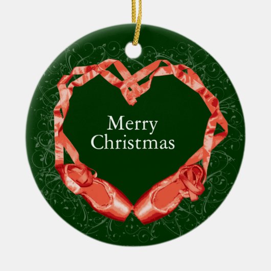 ラブバレエ セラミックオーナメント (正面)