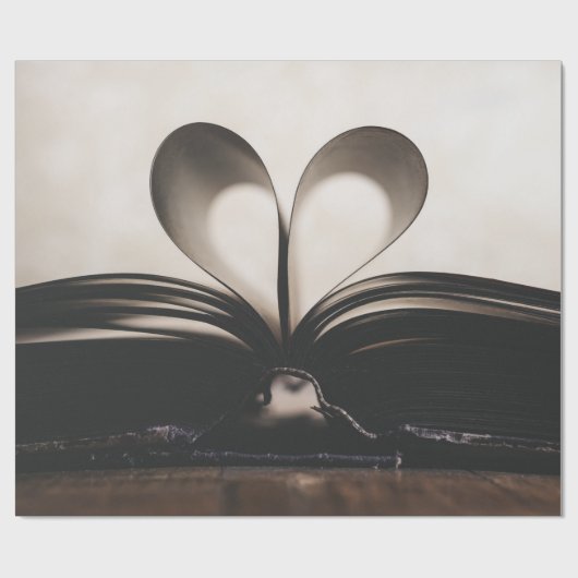 ラブバレンタインデラッピング紙 ラッピングペーパー (フラット)