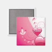 ラブバレンタインデーカスタムギフト マグネット (正面/裏面)
