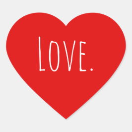ラブバレンタインデーハートシール ハートシール