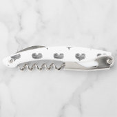 ラブバレンタインデーブラックハートスケッチ ソムリエナイフ (裏面)